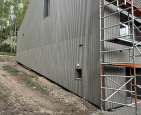 Šlaitiniu stogų ir ventiliuojamų fasadų įrengimas / Wood House / Darbų pavyzdys ID 2405944