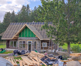 Šlaitinių stogų dengimas, šiltinimas, renovacija Vilnius. / UAB Namu Stogai / Darbų pavyzdys ID 2407418