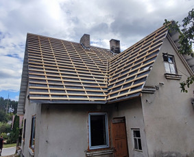Šlaitinių stogų dengimas, šiltinimas, renovacija Vilnius. / UAB Namu Stogai / Darbų pavyzdys ID 2407650