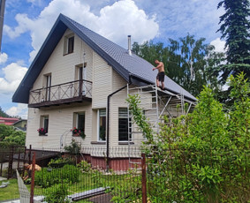 Šlaitinių stogų dengimas, šiltinimas, renovacija Vilnius. / UAB Namu Stogai / Darbų pavyzdys ID 2407674