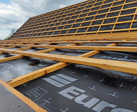 Šlaitinių stogų dengimas, šiltinimas, renovacija Vilnius. / UAB Namu Stogai / Darbų pavyzdys ID 2407688