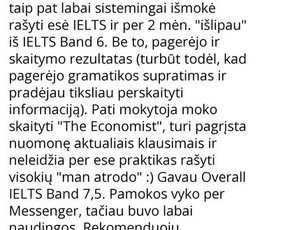 IELTS kursai, ruošimas IELTS egzaminui - Individualios anglų pamokos namie ar internetu - 1