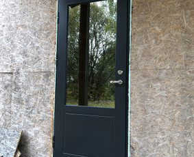 Šarvo durys ,Lauko A +durys, Sandėliuko, Garažo vartų gamyba / Andzej / Darbų pavyzdys ID 2409970