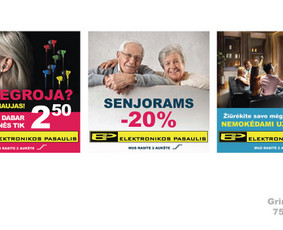 Reklaminiai spaudos gaminiai, iškabos, tentai, maketavimas - Paslaugos verslui - 2 Paslaugos verslui - Reklaminiai spaudos gaminiai, iškabos, tentai, maketavimas - 2