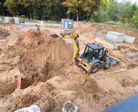 Ekskavatorinio krautuvo račioko bobcat nuoma skalda žvyras / Technika žemės kasimo darbai / Darbų pavyzdys ID 2411336