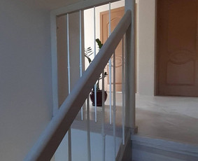 Laiptų turėklai - Uosiniai, ąžuoliniai laiptai, staliaus darbai - 4