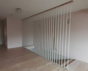 Laiptų turėklai - Uosiniai, ąžuoliniai laiptai, staliaus darbai - 2