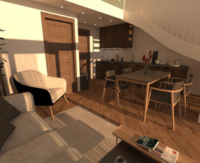 Interjero brėžiniai - 3D vizualizacijos - NT projektai / Interjero dizainas Meraki / Darbų pavyzdys ID 2415526