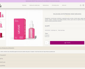 Internetinių parduotuvių kūrimas ir atnaujinimas, Seo / E-shopkurimas.lt / Darbų pavyzdys ID 2418870