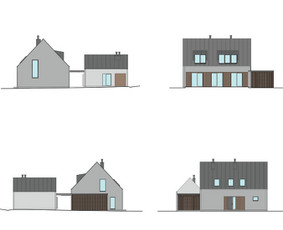 A2x2 Architektai - Gyvenamųjų namų projektavimas / Mažas. Paprastas. Draugiškas / Darbų pavyzdys ID 2420382