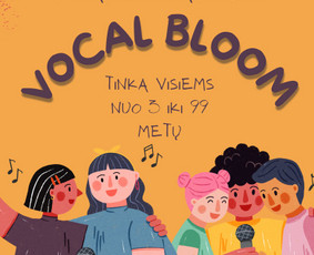Muzikos mokytojai / Vocal Bloom studio / Darbų pavyzdys ID 2421754