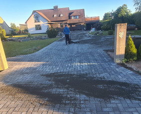 Trinkelių klojimas Žemaitijoje / Trinkelių klojimas / Darbų pavyzdys ID 2422564
