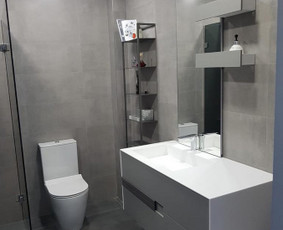 Granito, marmuro, plytelių klojimo darbai / Loft Interiors / Darbų pavyzdys ID 2423382