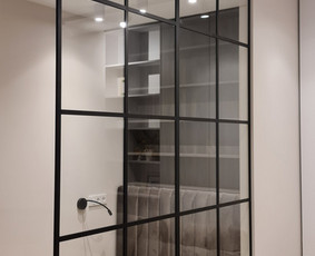 Berėmis ir įrėmintas, stiklo pertvaros, stiklo sprendimai / Art Glass / Darbų pavyzdys ID 2424628
