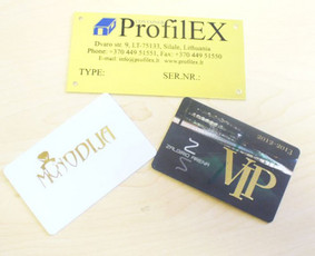 Spauda Reklama Pakuočių gamyba - Plastikinės kortelės - 1 Plastikinės kortelės - Spauda Reklama Pakuočių gamyba - 1