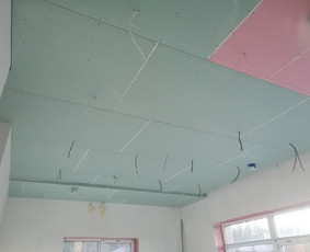 Pakabinamų lubų montavimas - Vidaus apdaila - 1