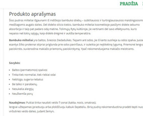 Įtraukiančio ir išgryninto turinio kūrimas soc.medijai ir kt / Agnė Drevinskė / Darbų pavyzdys ID 419297