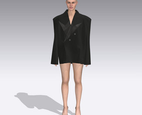 Rūbų konstravimas, modeliavimas, 3d modelių vizualizavimas / HABITUE / Darbų pavyzdys ID 2429798