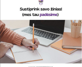 Lietuvių kalbos korepetitorius gyvai bei nuotoliniu būdu! / MB "Mano Korepetitorius" / Darbų pavyzdys ID 2429928