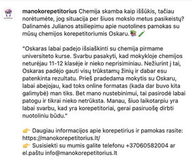 Lietuvių kalbos korepetitorius gyvai bei nuotoliniu būdu! / MB "Mano Korepetitorius" / Darbų pavyzdys ID 2429932