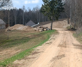 Mini krautuvo nuoma. Vejos įrengimas / MB JUSTEIRA / Darbų pavyzdys ID 2439512