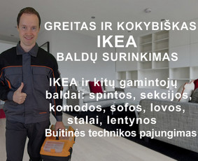 Baldų surinkimas, elektra, santechnika,jūsų meistras į namus / Meistras Tomas / Darbų pavyzdys ID 2442034