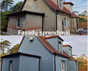 Pastatų šiltinimas ir apdaila. Klaipėda / Saulius Fasadai / Darbų pavyzdys ID 2443398