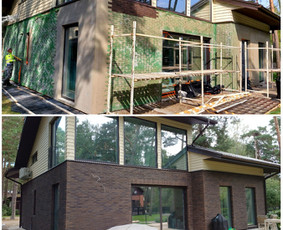Fasadų šiltinimas ir apdaila. Klaipėda. / Saulius Fasadai / Darbų pavyzdys ID 2443412