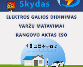 Eso rangovo aktai, el.instaliacija ir priežiūra / MB Elektros skydas / Darbų pavyzdys ID 2444388