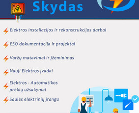 Eso rangovo aktai, el.instaliacija ir priežiūra / MB Elektros skydas / Darbų pavyzdys ID 2444390