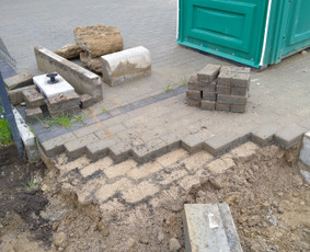 Atliekame pagalbinio darbus prie statybų. - Pagalbiniai lauko darbai - 4 Pagalbiniai lauko darbai - Atliekame pagalbinio darbus prie statybų. - 4