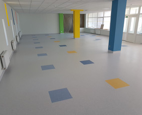 Dangos klojimas. Pvc grindys. Vinilines grindys. / Projektas Grindys / Darbų pavyzdys ID 2448944
