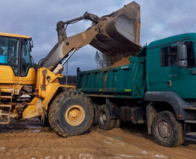 Žvyras Smėlis Juodžemis Atsijos Augalinis gruntas Vilnius / MB Transvex / Darbų pavyzdys ID 2449608