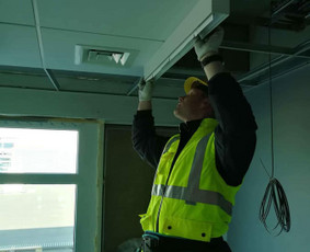 Smulkūs elektros darbai - Lauko ir vidaus elektros darbai. Įvadas. Rangovo aktas. - 1