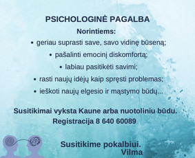 Emocinė parama, psichologinis konsultavimas - Psichologinė, emocinė pagalba - 3 Psichologinė, emocinė pagalba - Emocinė parama, psichologinis konsultavimas - 3