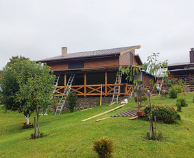 Fasadai, terasos,pergolos ,karkasiniai nameliai,sandeliukai / Donatas / Darbų pavyzdys ID 2455494