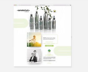 Svetainių dizainas. (landing page)
