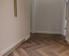 Naujos Statybos Būsto Apdaila Iki Raktų - Laminato klojimas - 4 Laminato klojimas - Naujos Statybos Būsto Apdaila Iki Raktų - 4