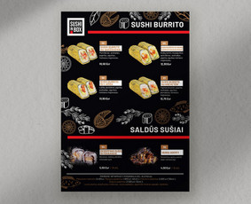 Kavinių ir restoranų meniu maketavimas - Rs grafikos dizainerė / logotipai / baneriai / plakatai. - 1