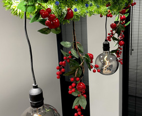 Kalėdinis dekoravimas - Augalų menas - dekoras ir žalioji interjero estetika - 1