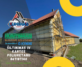 Šiltinam Poliuretano Putomis - Fasado armavimas - 1 Fasado armavimas - Šiltinam Poliuretano Putomis - 1