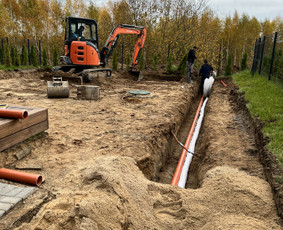 Vandentiekio, Nuotekų tinklų įrengimas / Robverta / Darbų pavyzdys ID 2473720