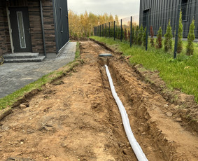 Vandentiekio, Nuotekų tinklų įrengimas / Robverta / Darbų pavyzdys ID 2473726