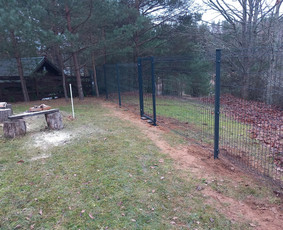Montuojam segmentines ir metaliniu tvoralenčių tvoras / Arvydas / Darbų pavyzdys ID 2474546