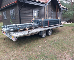 Montuojam segmentines ir metaliniu tvoralenčių tvoras / Arvydas / Darbų pavyzdys ID 2474560