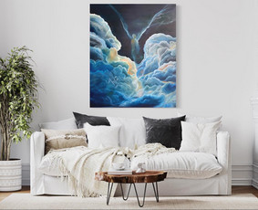 Paveikslas "Hope",100x120 cm,aliejiniai dazai,drobe.Parduodamas