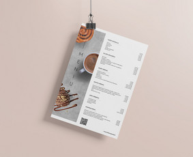 Grafikos dizaino specialistė - Kavinių ir restoranų meniu maketavimas - 1 Kavinių ir restoranų meniu maketavimas - Grafikos dizaino specialistė - 1