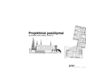 A2x2 Architektai - Gyvenamųjų namų projektavimas / Mažas. Paprastas. Draugiškas / Darbų pavyzdys ID 2480878
