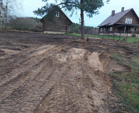 Mini Ekskavatoriaus, bobcat, savivarčio ir krano paslaugos - Sklypo lyginimas, formavimas - 3 Sklypo lyginimas, formavimas - Mini Ekskavatoriaus, bobcat, savivarčio ir krano paslaugos - 3