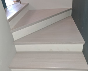 Laiptų pakopų gamyba - Medienos masyvo gaminiai , Bei jų montavimas - 3